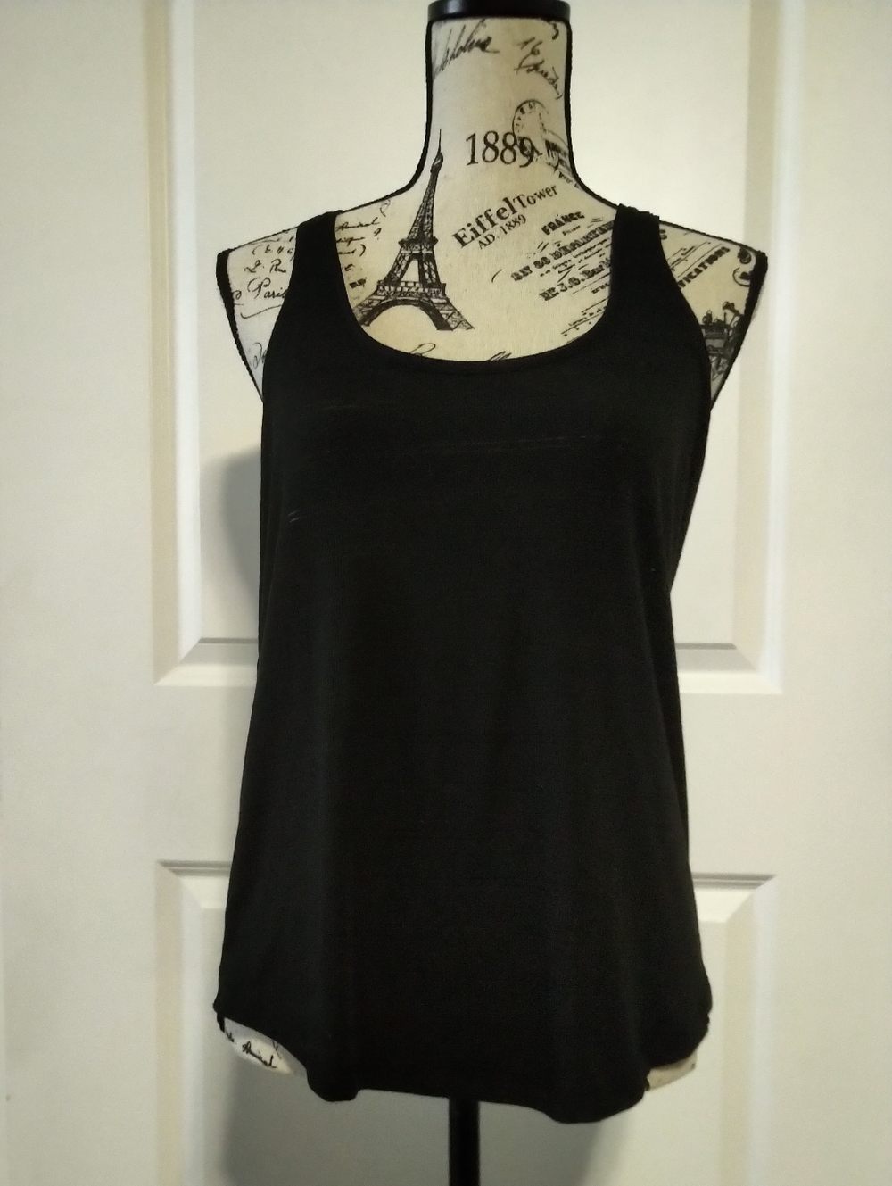 BRAND NEW Victoria's Secret Black Scoop Neck Tank Top